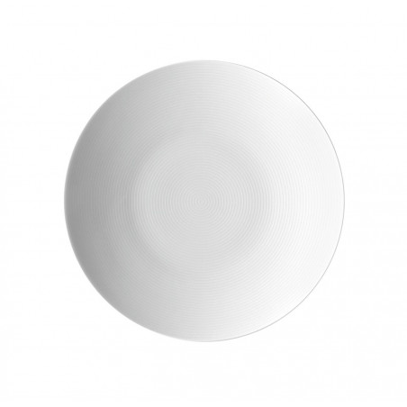 assiette plate Loft blanc